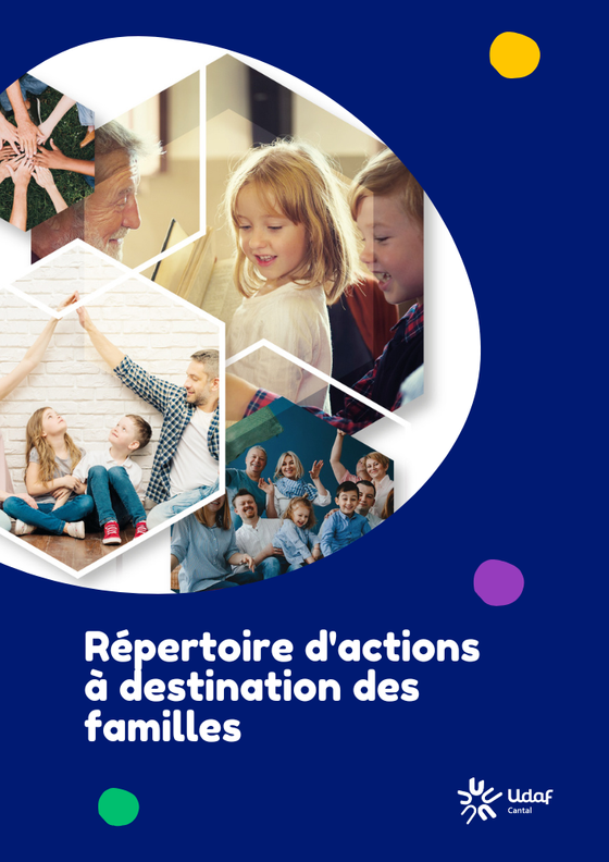 page de garde répertoire d'actions